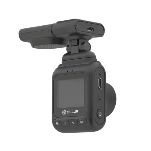 Tellur Dash Patrol DC2 FullHD 1080P palubná kamera do auta, GPS, čierna - 3