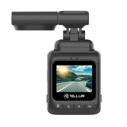 Tellur Dash Patrol DC2 FullHD 1080P palubná kamera do auta, GPS, čierna - 4