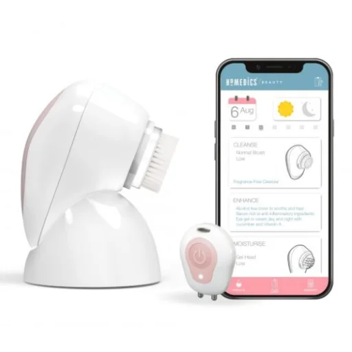 HoMedics FAC-700-EU čistiaca kefka na tvár s analyzátorom pleti - 1