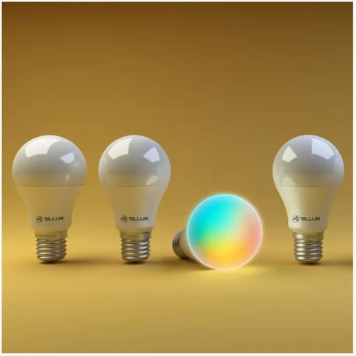 Tellur WiFi inteligentná žiarovka E27 biela/teplá biela/RGB, stmievateľná - 3