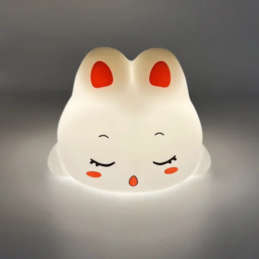 Media-Tech MT225 Pokky Dreaming Bunny silikónová detská nočná lampa - 7