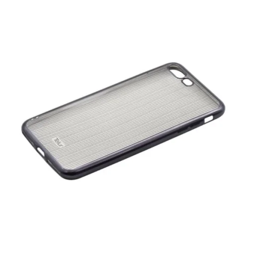 Tellur Cover Silicone pre iPhone 7 Plus Vertical Stripes čierne puzdro - 1