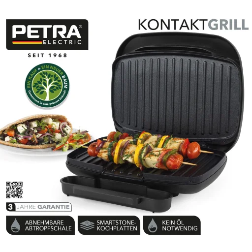 Petra PT4366MBLKVDE Health gril čierny gril - 9