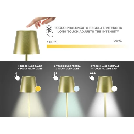 Beper P201UTP116 nabíjateľná stolná lampa - 3