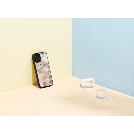 iKins ružový mramorový kryt pre Apple iPhone 12 mini - 4