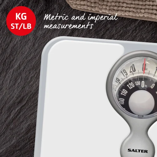 Salter 484 WFEU12 kompaktná mechanická osobná váha s lupou - 5