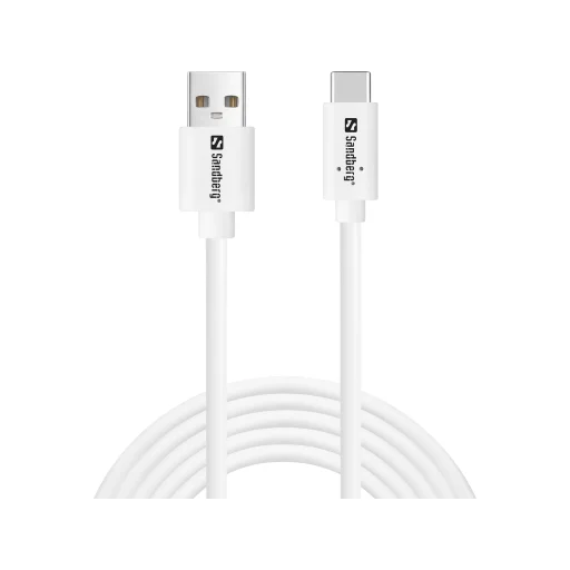 Sandberg 336-14 USB-C–USB-A 2.0 2 m nabíjací a dátový kábel - 1