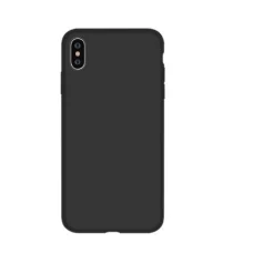 Devia Nature Series silikónové puzdro iPhone XS Max (6,5") čierne