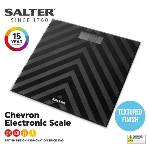 Salter SA00287 BACFEU16 Chevron dvojtónová digitálna osobná váha - 6