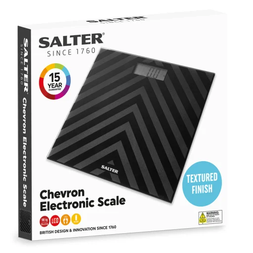 Salter SA00287 BACFEU16 Chevron dvojtónová digitálna osobná váha - 7