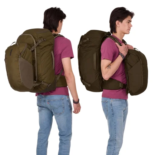 Thule 5318 Landmark 70L unisex cestovný batoh Deep Khaki - 4
