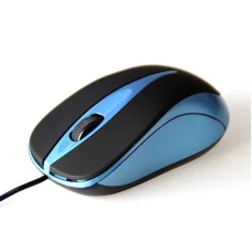 Media-Tech MT1091B Plano Blue káblová optická myš