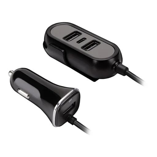 Tracer 46351 Multicharger 3 USB autonabíjačka - 2