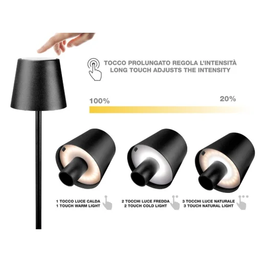 Beper P201UTP118 dotyková LED stolná lampa - 3