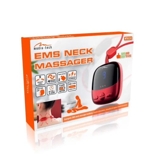 Media-Tech MT6534 EMS masážny prístroj na krk - 10