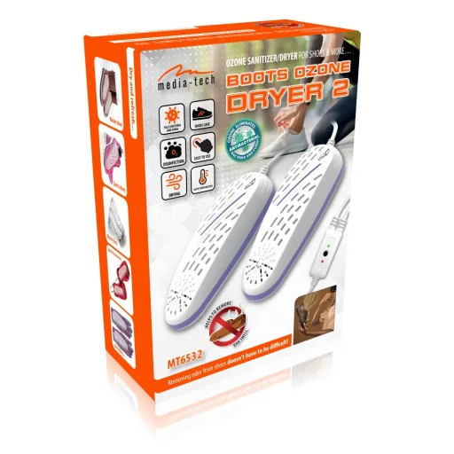 Media-Tech MT6532 Boots Ozone Dryer 2 sušič topánok a príslušenstva - 10