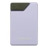 Tellur Power Bank 10000mAh so zabudovanými káblami USB-C a Lightning, fialová thumbnail