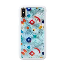 iKins SmartPhone puzdro iPhone XS/S poppin rock biele puzdro