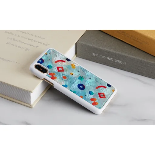 iKins SmartPhone puzdro iPhone XS/S poppin rock biele puzdro - 4