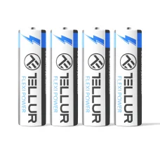 Tellur Flexi Power Super Alkaline AA LR6 batéria, 1,5V, 4 ks/balenie