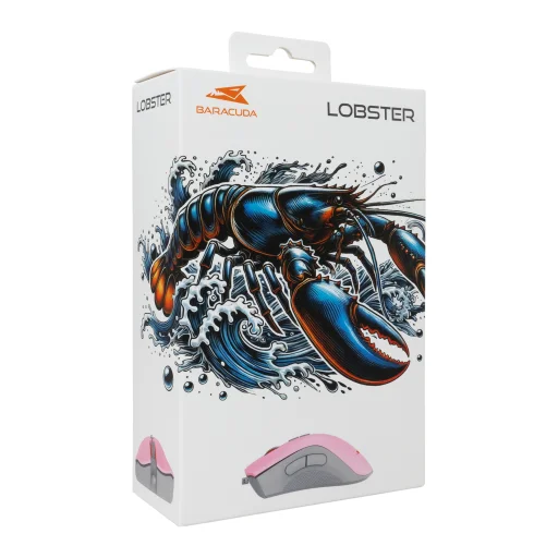 Baracuda LOBSTER BGM-084 ružová herná myš - 6