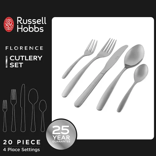 Russell Hobbs RH022641EU7 Florence 20-dielna súprava príborov - 1