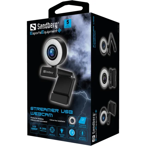 Sandberg 134-21 Streamer USB webkamera - 4
