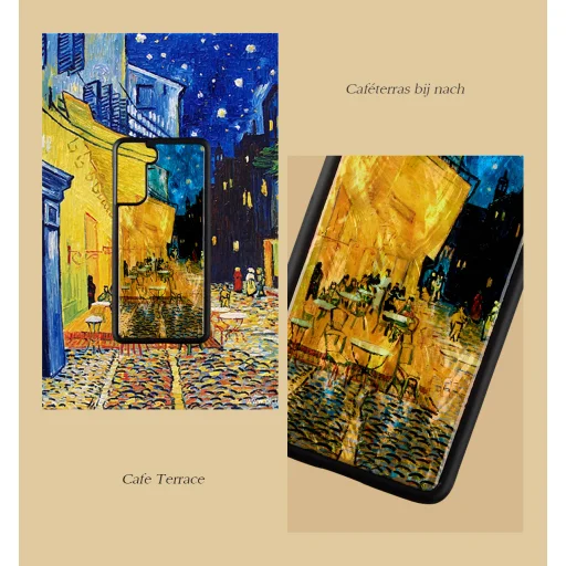 iKins puzdro pre Samsung Galaxy S21+, vzor kaviarenská terasa, čierne puzdro - 2