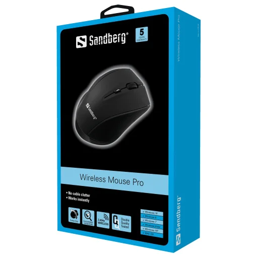 Sandberg 630-06 Wireless Mouse Pro bezdrôtová myš - 3