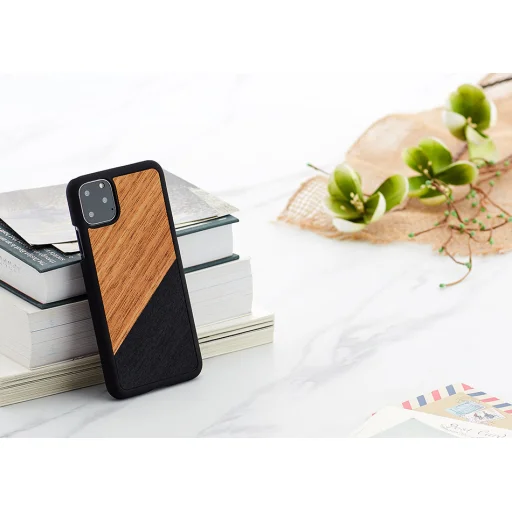 MAN&WOOD iPhone 11 Pro Max puzdro western black - 4