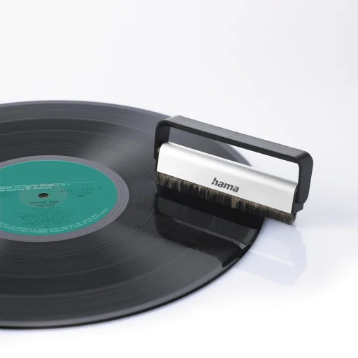 Hama 00181422 uhlíková čistiaca kefa na LP platne - 2