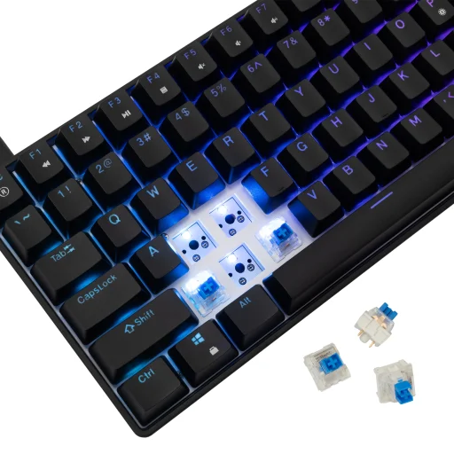 White Shark GK-005121 Hamachi mechanická RGB klávesnica / US - Blue SW. - 6