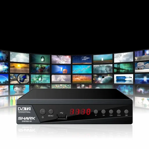 Manta DVBT005-SH TV tuner DVBT-T2/HEVC SHARK - 3