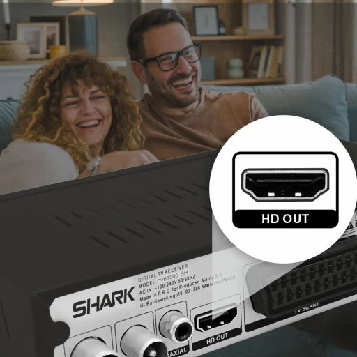 Manta DVBT005-SH TV tuner DVBT-T2/HEVC SHARK - 4