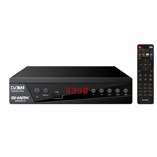 Manta DVBT005-SH TV tuner DVBT-T2/HEVC SHARK - 1