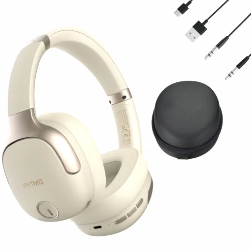 Slúchadlá Manta HDP1001CR Rytmo Elegance Cream - 4