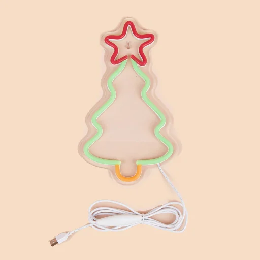 Manta SNL106MT Style Neon Lights CHRISTMAS TREE dekoračná LED lampa - 9