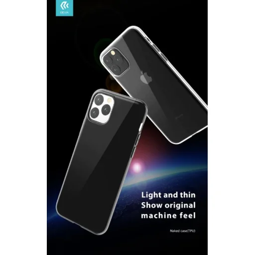 Devia Naked TPU priehľadné puzdro pre iPhone 11 Pro Max - 4