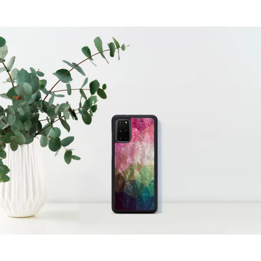 iKins Samsung Galaxy S20+ puzdro vodný kvet čierne - 5