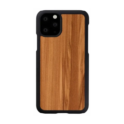 MAN&WOOD iPhone 11 Pro cappuccino čierne puzdro - 1