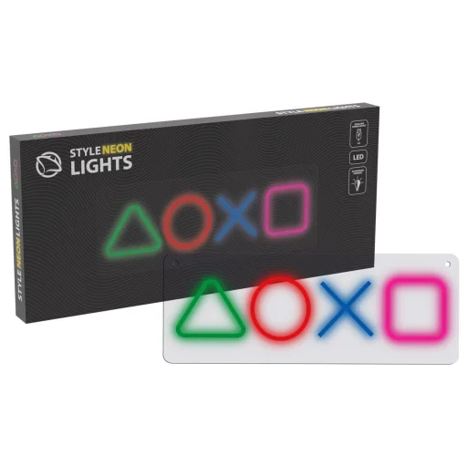 Manta SNL111MT Style Neon Lights Gaming Symbols dekoračná LED lampa - 1