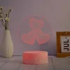 Manta SNL115RGB LED dekoračná lampa srdce RGB 3D thumbnail