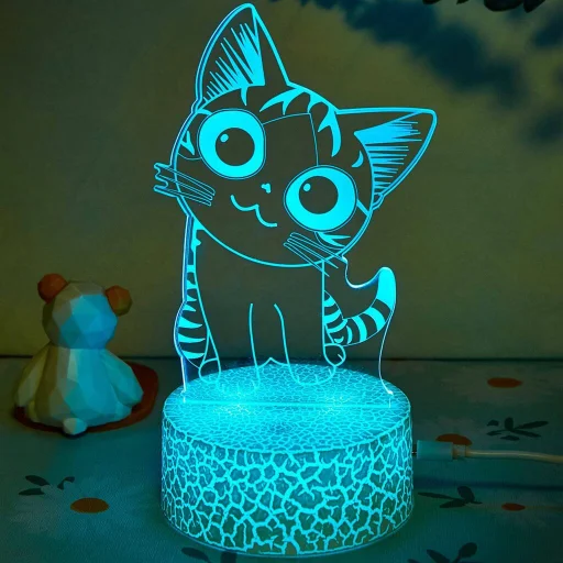 Manta SNL119RGB LED lampa svetelná dekorácia zvieratá RGB 3D - 3
