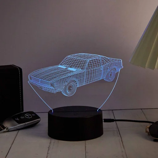 Manta SNL121RGB LED lampa svetelná dekorácia Vozidlá 2 RGB 3D - 3