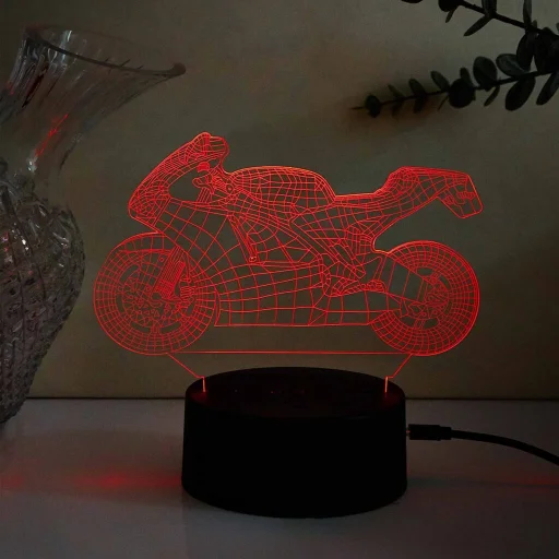 Manta SNL121RGB LED lampa svetelná dekorácia Vozidlá 2 RGB 3D - 5
