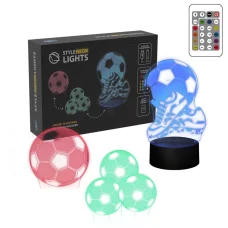 Manta SNL124RGB LED lampa svetelná dekorácia RGB 3D gule