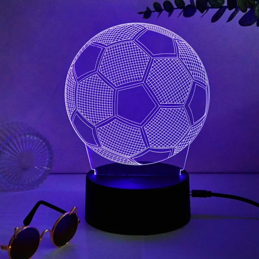 Manta SNL124RGB LED lampa svetelná dekorácia RGB 3D gule - 5