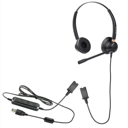 Tellur Voice 520N binaurálny USB headset čierny - 4