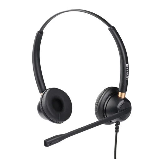 Tellur Voice 520N binaurálny USB headset čierny - 1