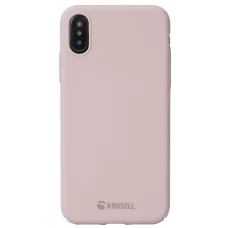 Krusell Sandby Apple iPhone XS Max ružové puzdro